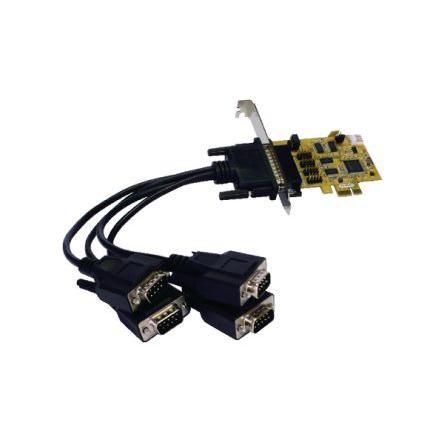 Sériová karta, typ sběrnice: PCIe 4portový Exsys
