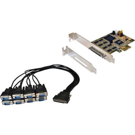 Sériová karta, typ sběrnice: PCIe 8portový Exsys