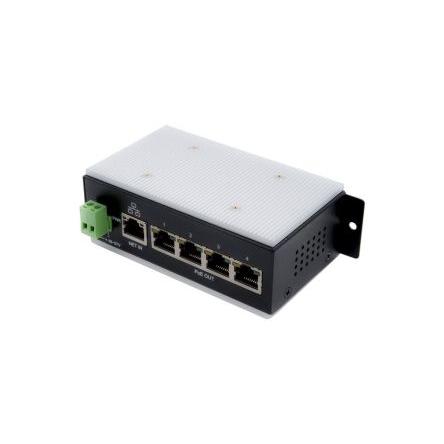 Ethernetový přepínač, model: EX-6100POE 5portový 1Gbps Exsys Neřízený Napájení přes síť Ethernet