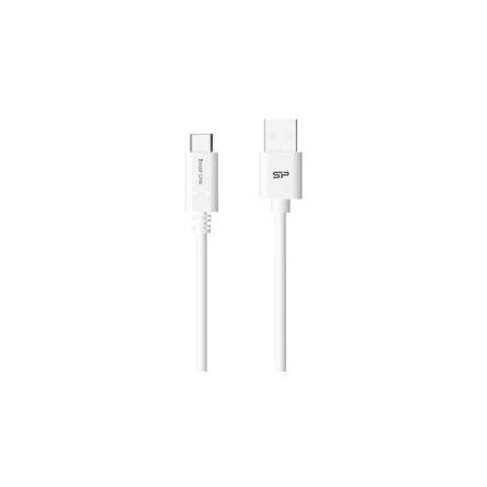 Silicon Power Kabel USB Vnější, A: USB typu A, 1 m Vnější, Černá, Bílá, B: USB typu C
