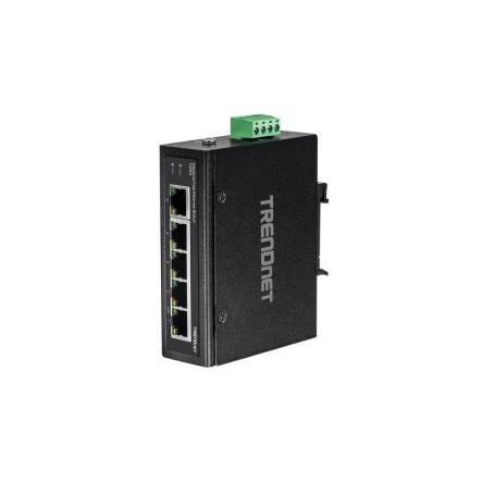Průmyslový ethernetový přepínač, řada: TI Lišta DIN, Nástěnná 10Mbps, 100 Mbps, 1000 Mbps Trendnet 5 12 to 56 V dc