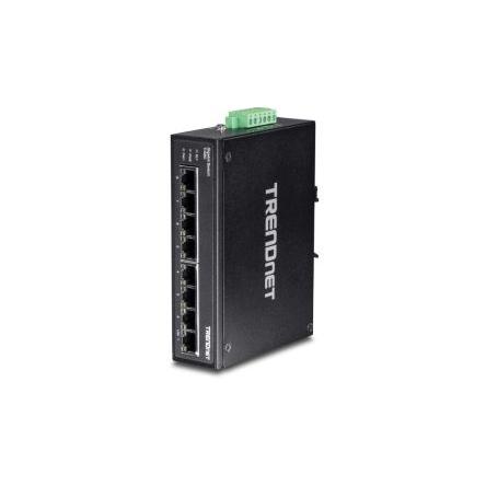 Průmyslový ethernetový přepínač, řada: TI-G Lišta DIN, Nástěnná 1Gbps Trendnet 8 12 to 56 V dc