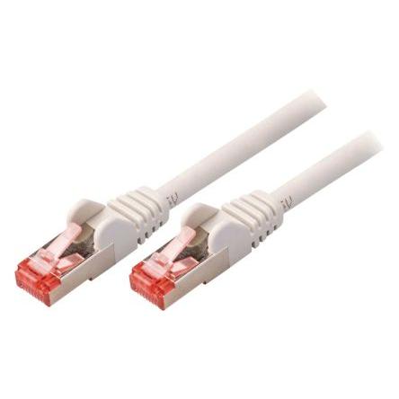 Nedis Kat6 Propojovací kabel, Šedá, Nízko dýmivý bezhalogenový, Polyvinylchlorid, A: RJ45 250 mm Vnější, B: RJ45 Vnější,