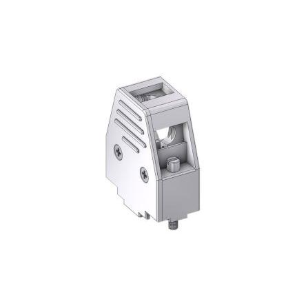 Deltron Connectors Plášť D-Sub, materiál pouzdra: Termoplast, barva: Šedá Odlehčovací třmen, D-SUB
