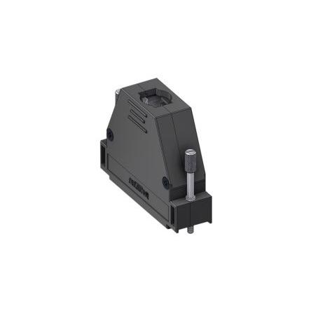 Deltron Connectors Plášť D-Sub, orientace těla: Rovný, materiál pouzdra: Termoplast, barva: Černá, D-SUB