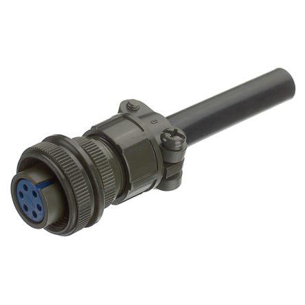Fujikura Kulatý konektor, specifikace Mil, řada: DMS, materiál kontaktu: Slitina mědi, orientace těla: Rovný, Kabel,