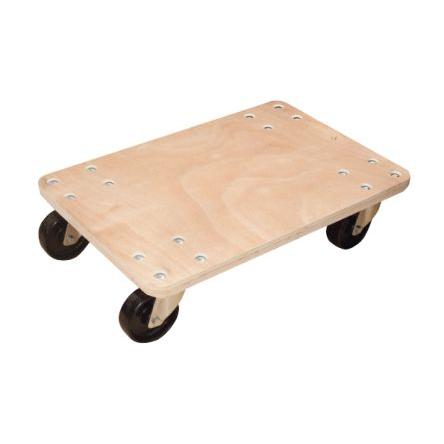 Vozík Dřevo nosnost 300 kg 400mm, délka: 600 mm x 154 mm Guitel Hervieu