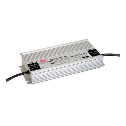 LED ovladač, řada: HLG-480H HLG-480H-24B 24V 20A 480 W ztlumování: Inteligentní časovač stmívání, Odpor, 3 in 1, 10V PWM