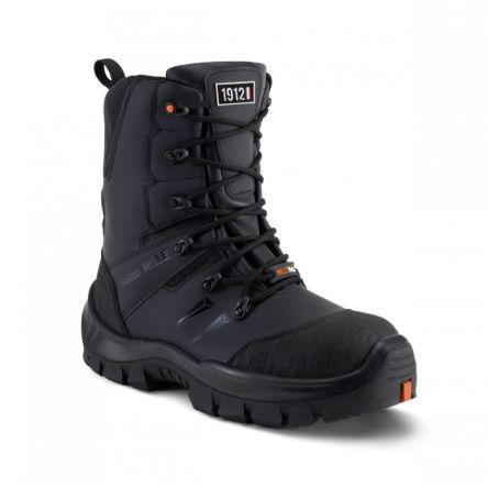 Pružné, Nárazuvzdorné, Pružný, řada: MONM3 Bezpečnostní obuv obuv Muži, Laminát 9, Černá Ano Gaston Mille 44