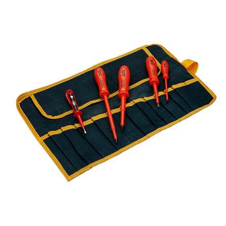 Sada šroubováků, počet kusů: 5 Plochý Sada standardních šroubováků ITL Insulated Tools Ltd