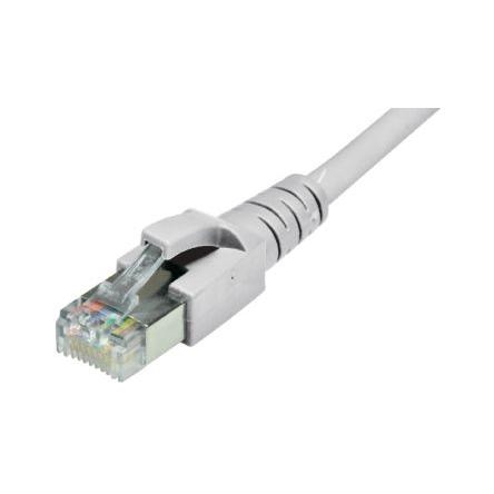 Dätwyler Cables Cat6a Propojovací kabel, Šedá, A: RJ45 2 m, B: RJ45, typ pláště: S/FTP