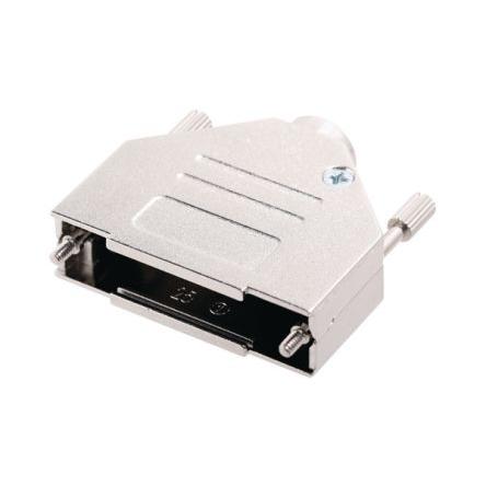Encitech Connectors Plášť D-Sub, řada: DTZK, materiál pouzdra: Zinek, barva: Nikl, D-SUB