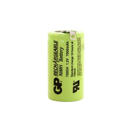 Nabíjecí baterie 700DH1A1P 1.2 V NiMH HR20 7350 mAh Gp Batteries