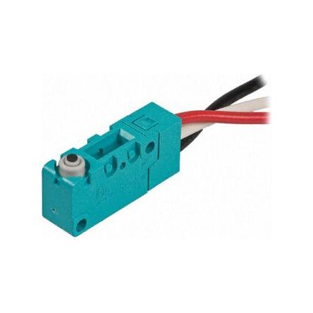 Panasonic Mikrospínač, typ ovladače: Tlačítko 1 CO, 24 V dc, 250 V ac, 1A, 5 A, Rychlé připojení, IP67, 2.16N