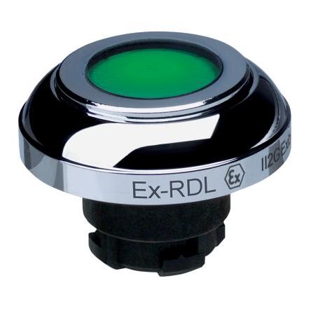 Schmersal Hlava tlačítka, řada: EX-RDL Zelená Okamžité, průměr výřezu: 22.3 mm IECEx