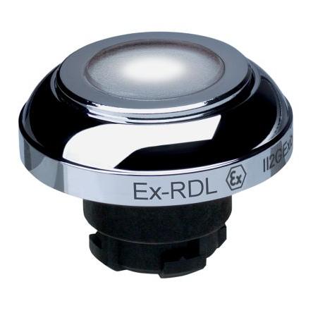 Schmersal Hlava tlačítka, řada: EX-RDL Bílá Okamžité, průměr výřezu: 22.3 mm IECEx