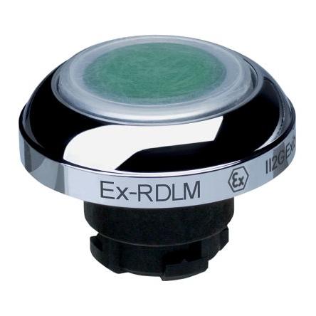 Schmersal Hlava tlačítka, řada: EX-RDL Zelená Okamžité, průměr výřezu: 22.3 mm IECEx