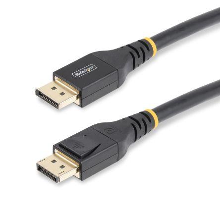 StarTech.com, A: Vnější Display Port, B: Vnější Display Port, Termoplastický elastomer DisplayPort Kabely 15.20 m