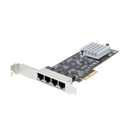 Síťová karta 4portový, typ sběrnice: PCIe 100Mbps PR42GI-NETWORK-CARD RJ45 StarTech.com