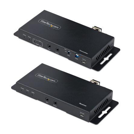 Video extender, 3,5mm Stereo Female (3 Position), Jednovláknový kabel Lc 4 k 1000 m Vlákno StarTech.com, video