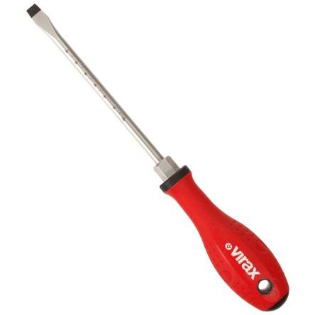 Šroubovák, dělka lopatky: 150 mm Křemíková uhlíková ocel Magnetické hrot 6.5 mm, celková délka: 259mm Virax