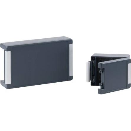 Bopla Pouzdro, řada: Bocube Alu IP68, IP69, IP66 barva Grafitově šedý IK07, IK08 barva Šedá Hliník 363 mm 120 mm 242 mm