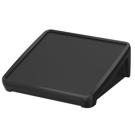 Bopla Pouzdro počítače, řada: BoPad Zešikmená přední strana Černá ABS 226 mm 83.7 mm 220 mm
