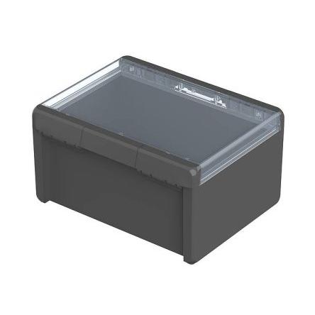 Bopla Pouzdro, řada: Bocube IP68, IP66 barva Šedá IK07 barva Čirá Polykarbonát 239 mm 160 mm 300 mm