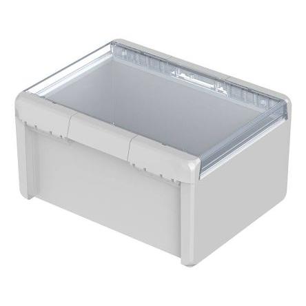 Bopla Pouzdro, řada: Bocube IP68, IP66 barva Světle šedá IK07 barva Čirá Polykarbonát 239 mm 160 mm 300 mm