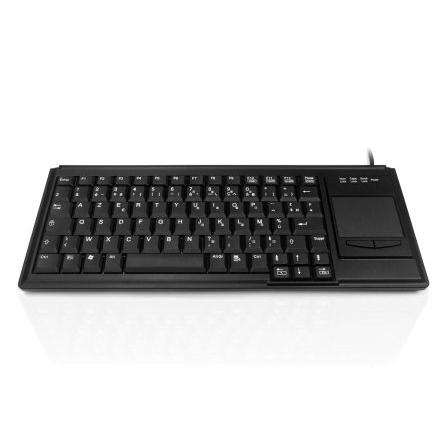 Klávesnice, model: KYB500-K82B-FR, Kabelový, Černá, USB Touchpad QWERTY (francouzština) x 139 mm x 370mm Ceratech