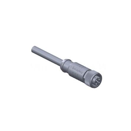 Kabel pro snímače a ovladače, A: Vnitřní, A: Rovný 2, B: Bez koncovky, 250V, IP68, řada: M Amphenol Industrial 2 m