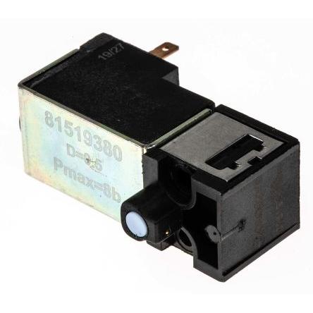 Pneumatický solenoidový ventil 3/2 běžně zavřený, řada: 81 Solenoid, max. průtok: 12NL/min Crouzet 24V ac