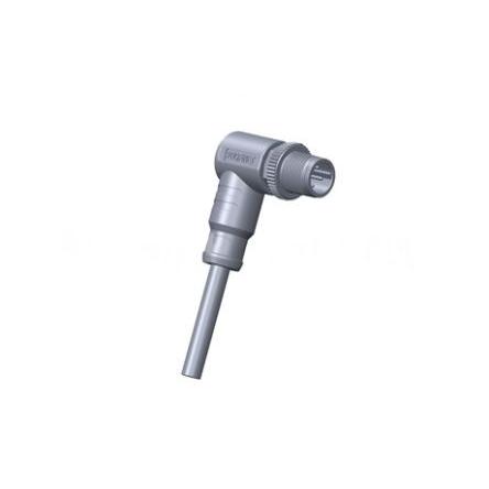 Kabel pro snímače a ovladače, A: Vnější, A: Pravoúhlý 4, B: Bez koncovky, 250V, IP68, řada: M Amphenol Industrial 5 m