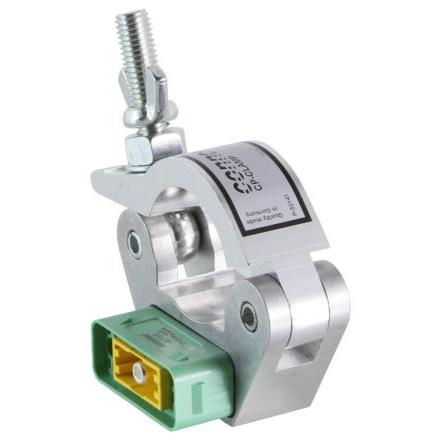 Neutrik Příslušenství napájecích konektorů pro vysoké zatížení, Poloviční spojka, řada: CP-CLAMP, Vnější, pro použití s: