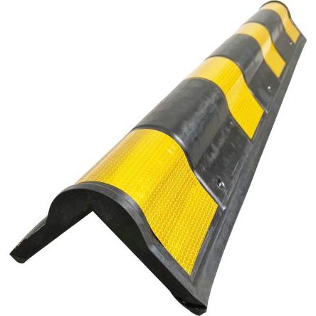 Ochrana proti nárazu, Žlutá, Černá, délka: 800 mm, šířka: 100mm RS PRO
