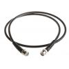 Koaxiální kabel, řada: RS PRO RG59, Černá 75 Ω RS PRO S koncovkou