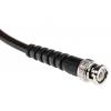 Koaxiální kabel, řada: RS PRO RG59, Černá 2 m 75 Ω RS PRO S koncovkou