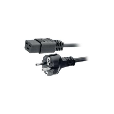 Feller Napájecí kabel, řada: VIIG-H05VVF3G150-C19 3žilový 2.5 m Polyvinylchlorid plášť, Černá, vnější průměr: 8.2 mm OD,