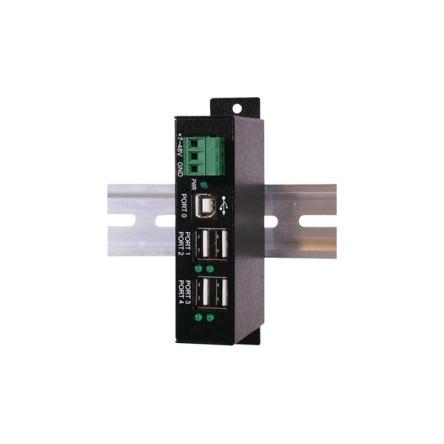 Rozbočovač USB EX-1163HMS-WT, standard: USB 2.0 USB, počet portů USB: 4 USB 73 mm Exsys 115 mm 23mm