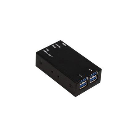 Rozbočovač USB EX-1180HMS, standard: USB 3.2 USB, počet portů USB: 4 82 mm Exsys 24 mm 47mm