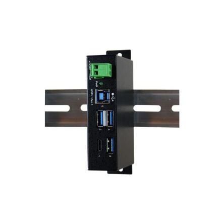 Rozbočovač USB EX-1194HMS, standard: USB 3.0, USB 3.1 USB, počet portů USB: 4 Připojovací konektor 67.4 mm Exsys 24 mm