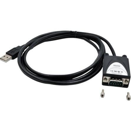 Exsys Kabel, A: Vnější délka 1.8 m, A: D-Sub 9pin, USB typu A, B: Vnější, B: D-SUB 9kolíkový
