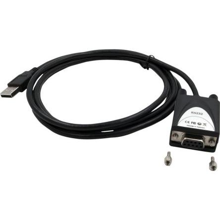 Exsys Kabel, A: Vnější délka 1.8 m, A: D-Sub 9pin, USB typu A, B: Vnitřní, B: D-SUB 9kolíkový