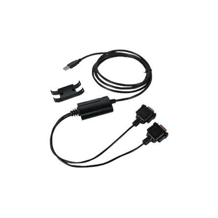 Sériový redukční kabel USB Exsys USB typu A Vnější DB9 samec Vnější