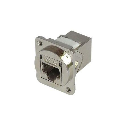 Spojka, řada: D Universal Stíněné Zásuvka RJ45 Cat5e, Spojka TUK Limited