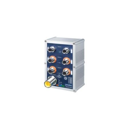 Chytrý řízený přepínač sítě Ethernet, model: IGS-5227X-4P2T 6portový 1Gbps Planet Řízený Napájení přes síť Ethernet