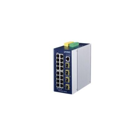 Průmyslový ethernetový přepínač, model: IGS-6325-16T4S 20portový 2.5Gbps Planet Řízený