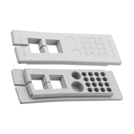 Rám kabelového kanálu Elastomer, řada: KEL-QTA Icotek 44mm