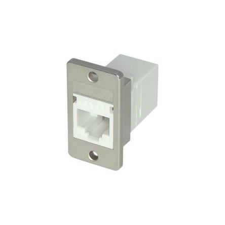 Spojka Nestíněný Zásuvka RJ45 Kat6, Spojka pro montáž do panelu TUK Limited