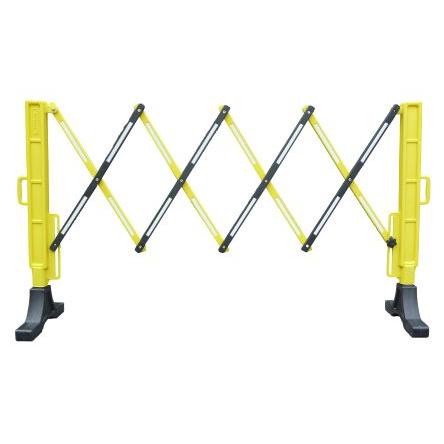 Žlutá, Černá Polypropylen, obsah sady: Bariéra výška 1 m, šířka: 390mm RS PRO